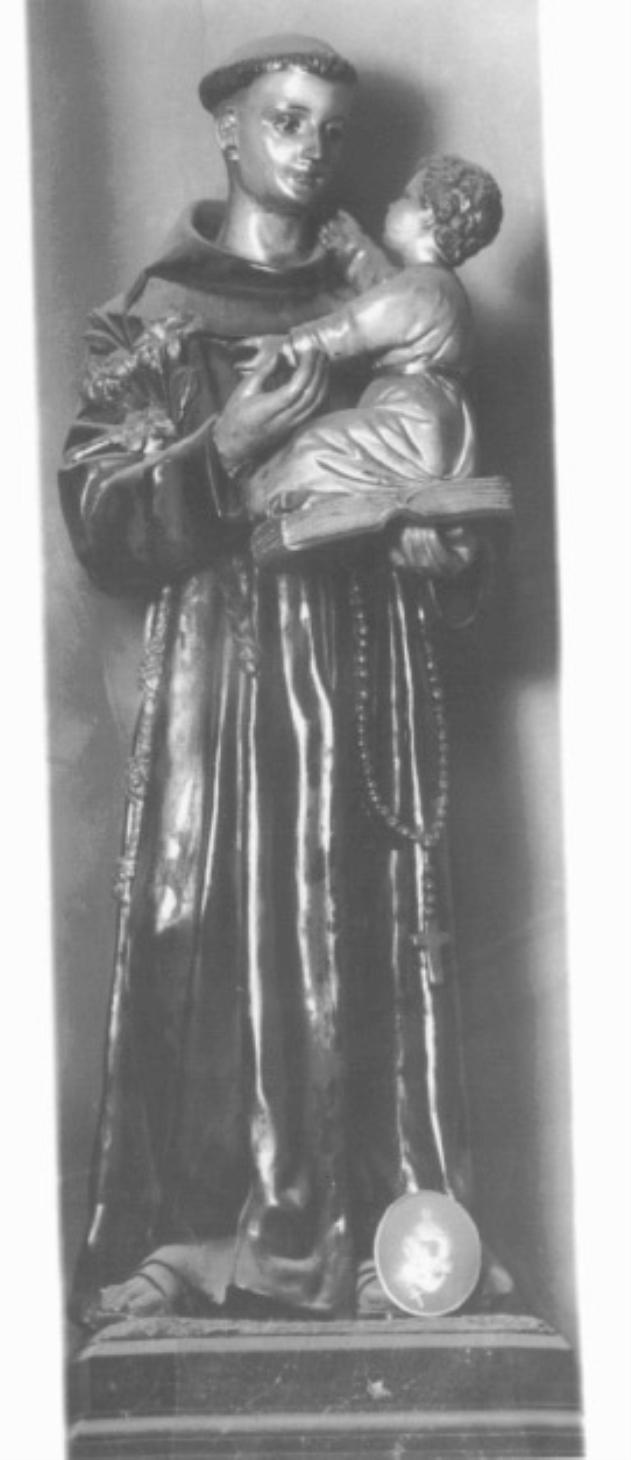 Sant'Antonio da Padova (statua) - ambito veneto (sec. XIX)