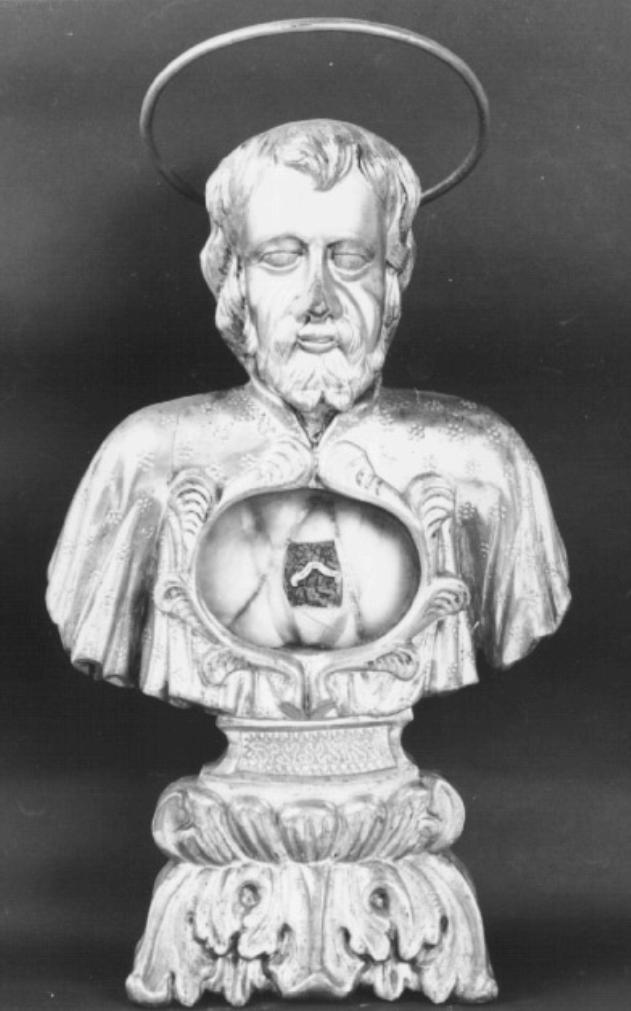 reliquiario - a busto - ambito veneto (seconda metà sec. XVIII)