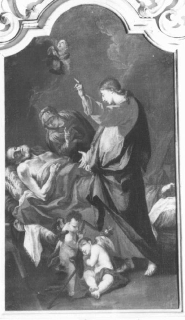 Transito di S. Giuseppe (dipinto) - ambito padovano (sec. XVIII)