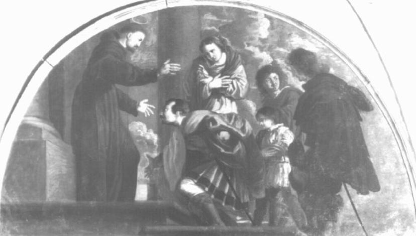 miracolo dell'imperatore (dipinto) di Van Den Dyck Daniele (attribuito) (sec. XVII)