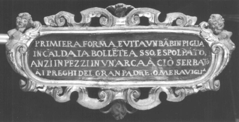 cartella (rilievo) - ambito veneto (sec. XVII)