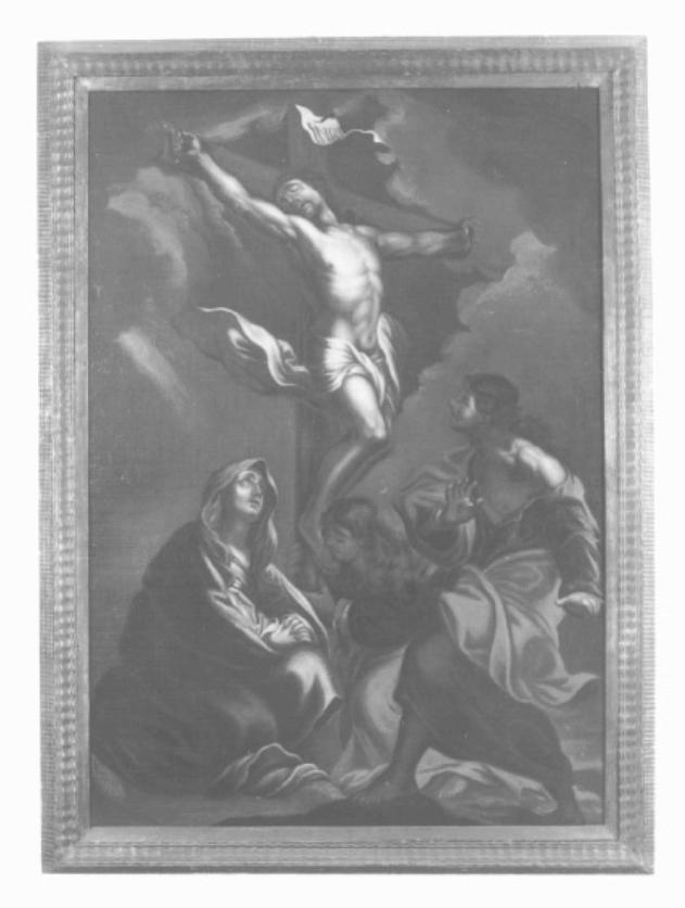 crocifissione (dipinto) - ambito veneto (prima metà sec. XVIII)