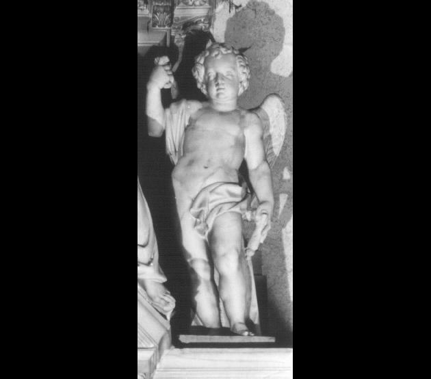 angioletto (scultura) di Sardi Giuseppe, Florio Giovanni Battista detto Rocchetto (sec. XVII)