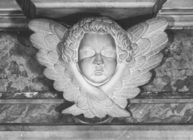 cherubino (scultura) di Sardi Giuseppe, Florio Giovanni Battista detto Rocchetto (sec. XVII)