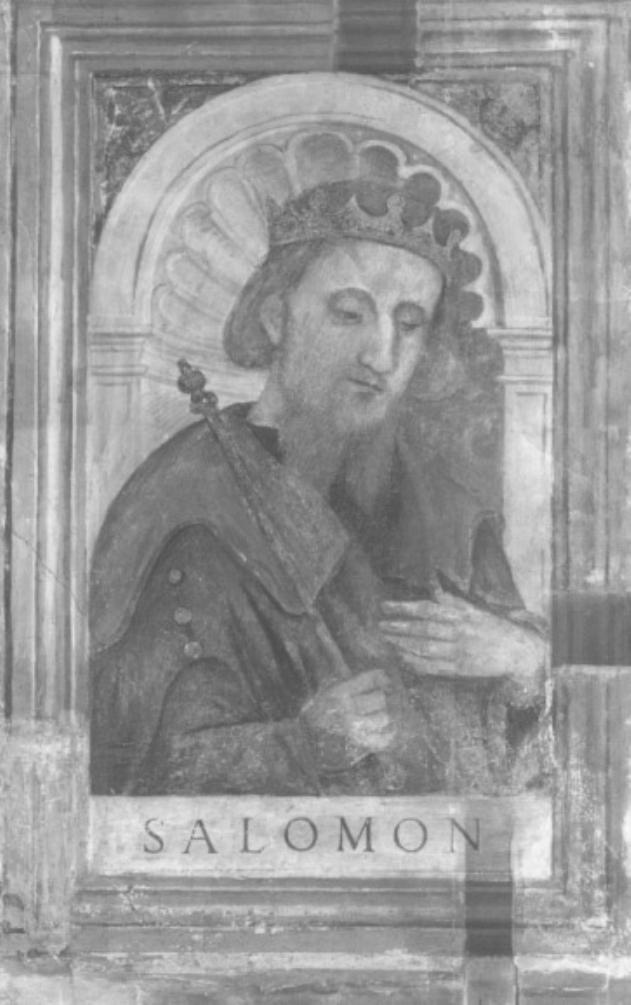 Re Salomone (dipinto) di Tessari Girolamo detto Girolamo Dal Santo (sec. XVI)