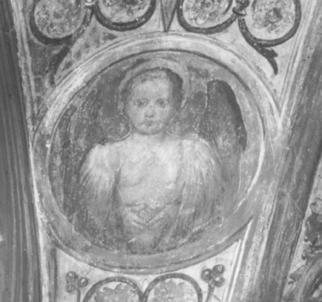 angelo (dipinto) di Tessari Girolamo detto Girolamo Dal Santo (sec. XVI)