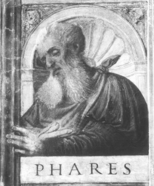 Phares (dipinto) di Tessari Girolamo detto Girolamo Dal Santo (sec. XVI)