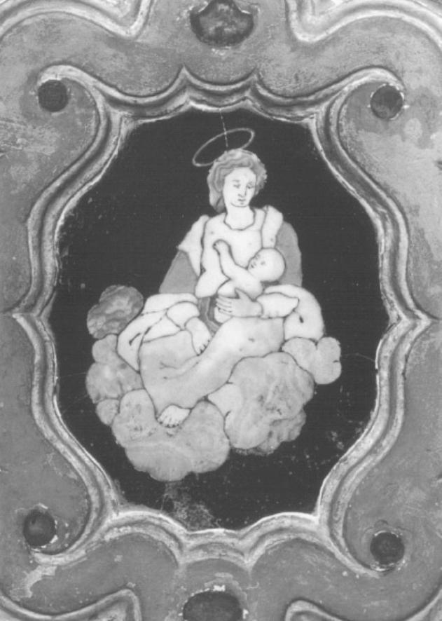 Madonna con Bambino (decorazione) - ambito veneto (seconda metà sec. XVII)