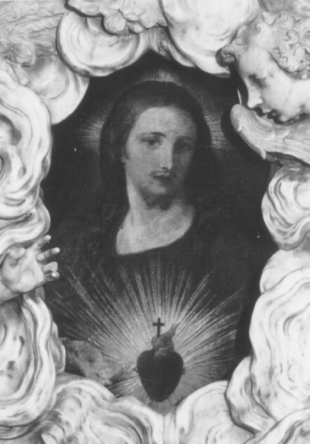 Sacro Cuore di Gesù (dipinto) di Bacco Antonietta (sec. XX)