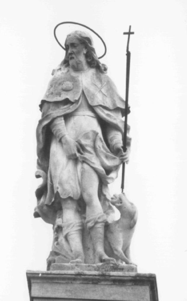 San Rocco (statua) di Bonazza Giovanni (attribuito) (primo quarto sec. XVIII)