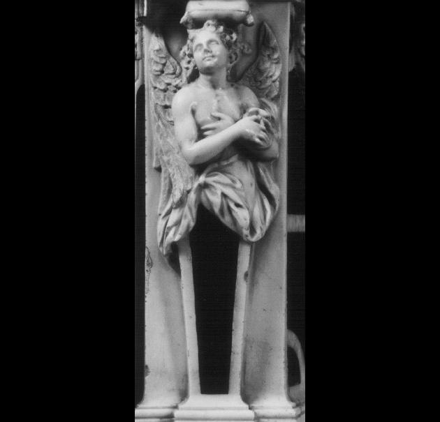 angelo adorante (cariatide) di Fasolato Agostino (sec. XVIII)