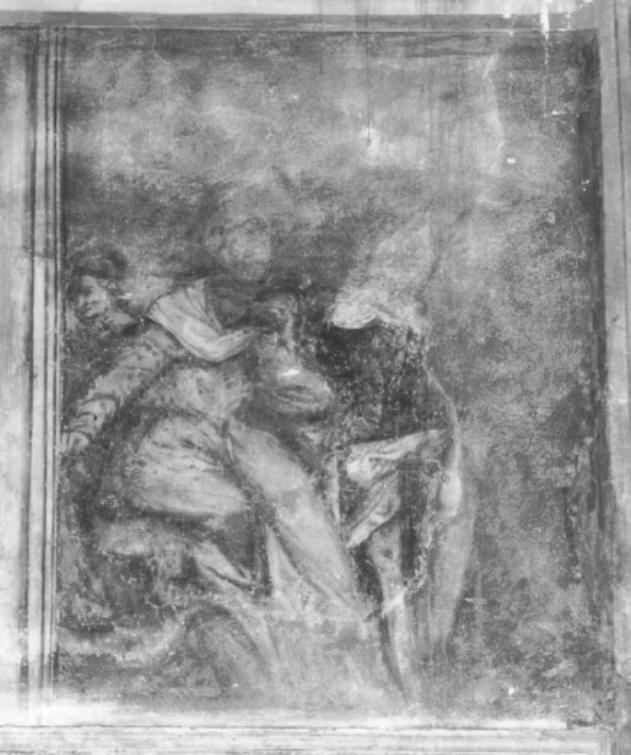 Gruppo delle Pie Donne (dipinto, frammento) - ambito veneto (seconda metà sec. XVI)