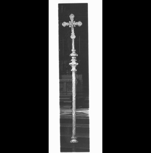 Cristo crocifisso (croce processionale) - ambito veneto (sec. XVIII)