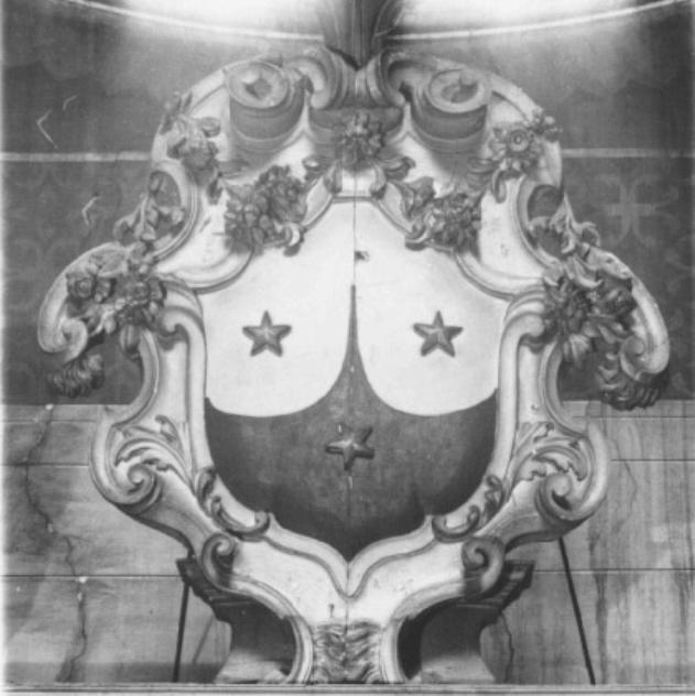 stemma dell'ordine Carmelitano (rilievo) di Rinaldi Domenico (secc. XVIII/ XIX)