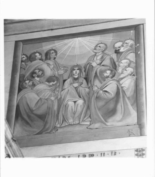 Pentecoste (dipinto) di Fasal Antonio Sebastiano (sec. XX)