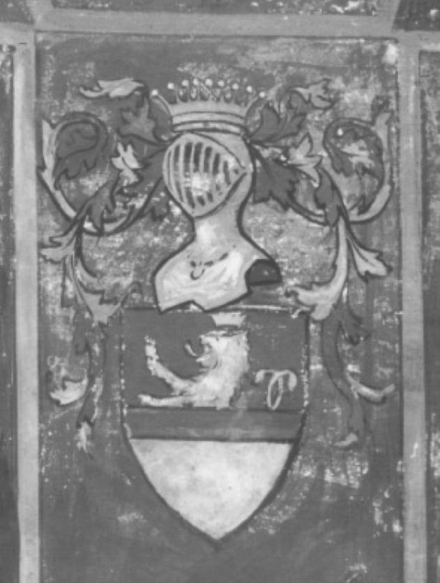 stemma (decorazione pittorica) - ambito veneto (secc. XIX/ XX)