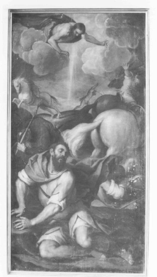Conversione di San Paolo (dipinto) di Negretti Jacopo detto Palma il Giovane (sec. XVII)