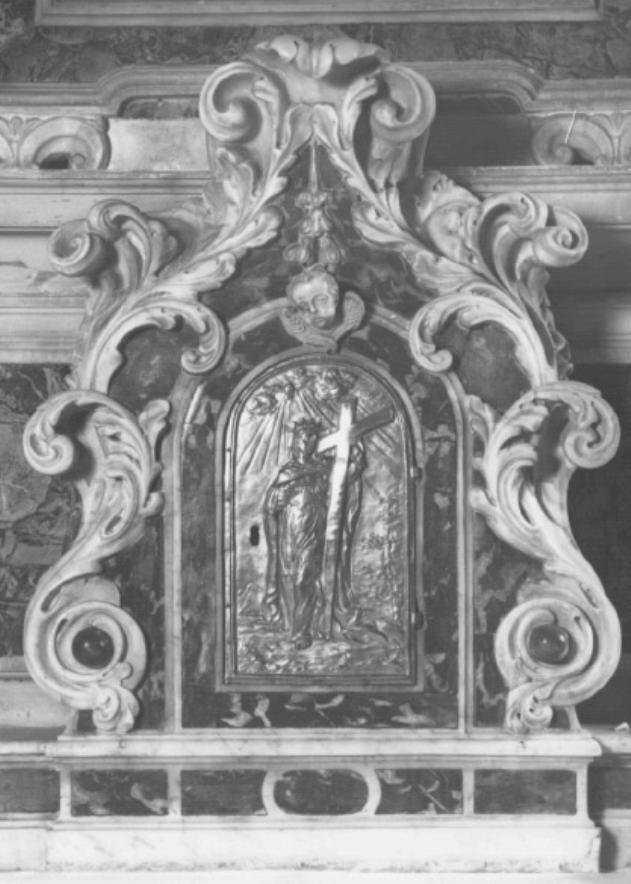 motivi fitomorfi e cherubino (tabernacolo) di Torreselle Andrea (e aiuti) - ambito veneto (sec. XVII)