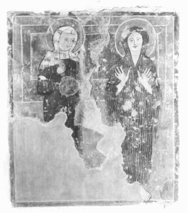 Sante (dipinto, frammento) - ambito veneto (fine sec. XIII)