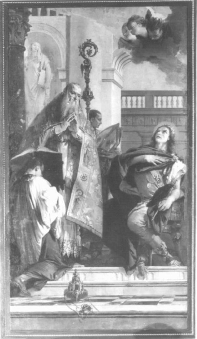 San Massimo e Sant'Osvaldo (dipinto) di Tiepolo Giovanni Battista (sec. XVIII)