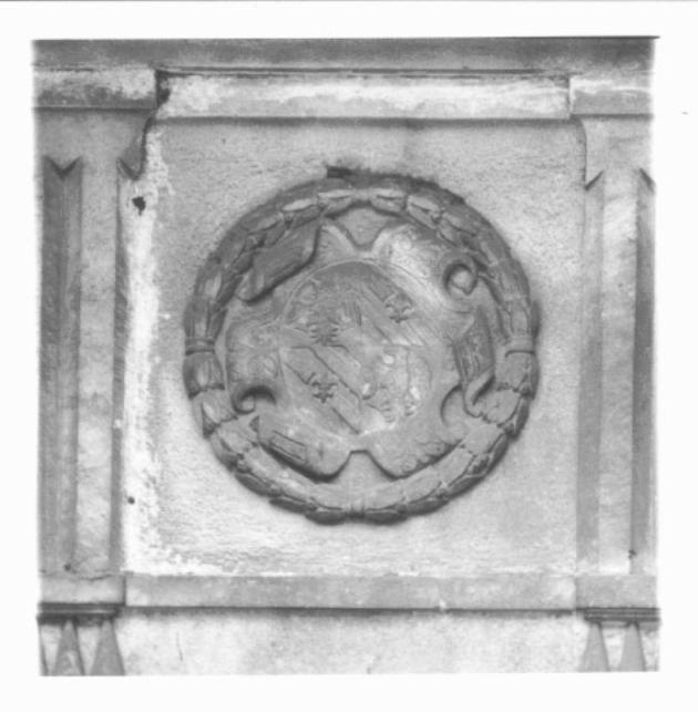 stemma gentilizio della famiglia Contarini (rilievo) - ambito veneto (sec. XVI)