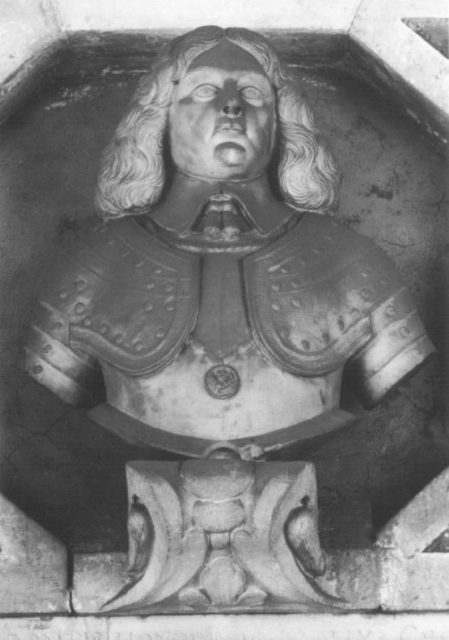 busto ritratto di Gustavo Adamo Banner (scultura) - ambito veneto (sec. XVII)