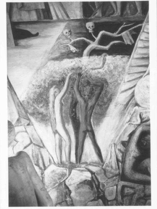 allegoria della Conoscenza e della necessità dell'aiuto divino (dipinto) di Ponti Gio, Pendini Fulvio, Dandolo Giovanni (sec. XX)