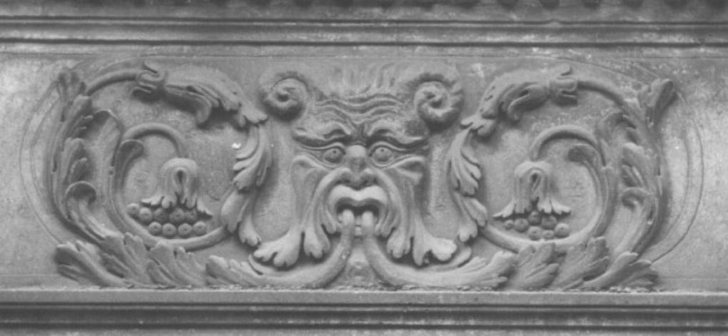 motivi decorativi a grottesche (rilievo) di Moroni Andrea, Milanin Francesco - ambito lombardo (sec. XVI)