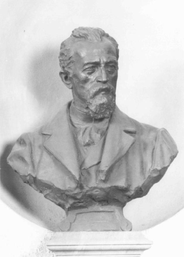 busto ritratto di Giovanni Canestrini (scultura) di Sanavio Augusto (sec. XX)