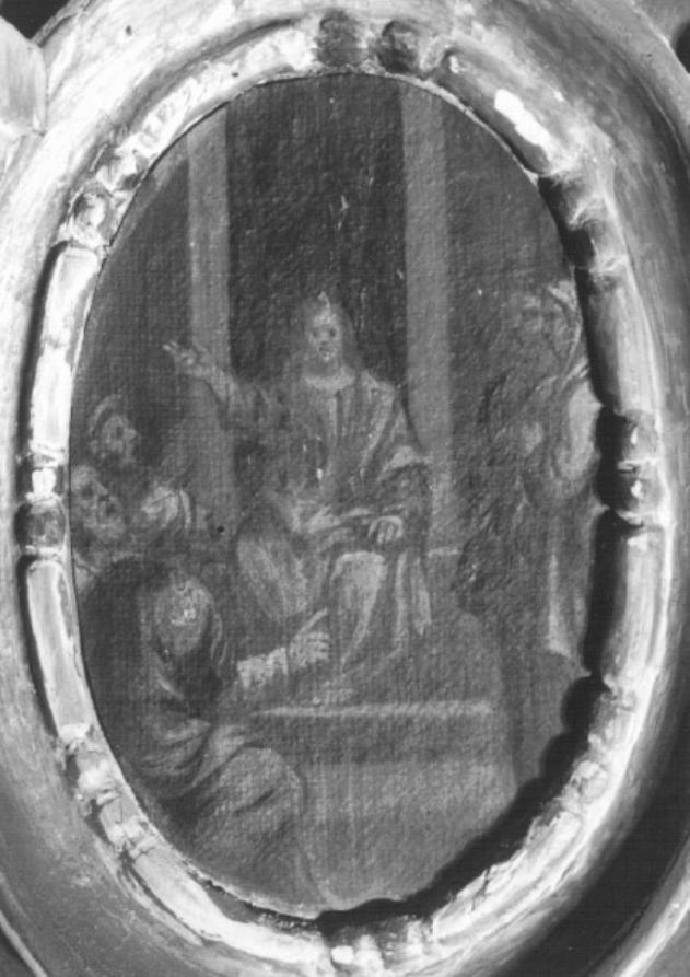 Cristo tra i dottori (dipinto) - bottega bellunese (sec. XVIII)
