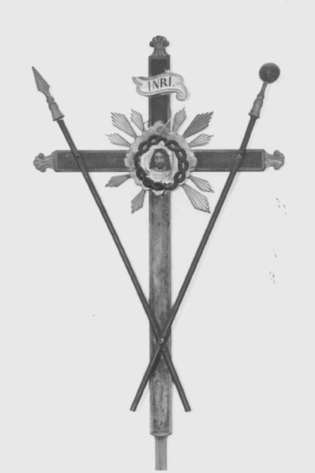 croce da parete - ambito veneto (seconda metà sec. XIX)