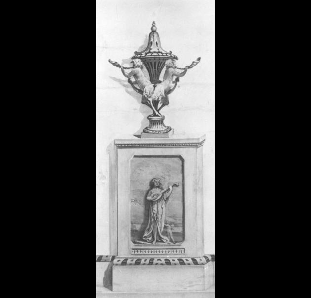 figura allegorica (dipinto) di De Boni Sebastiano (attribuito) (sec. XIX)