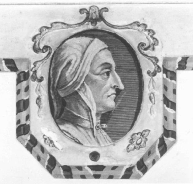 ritratto di Dante (dipinto) di De Boni Sebastiano (attribuito) (sec. XIX)