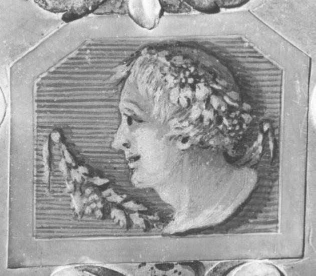 ritratto di poeta (dipinto) di De Boni Sebastiano (attribuito) (sec. XIX)