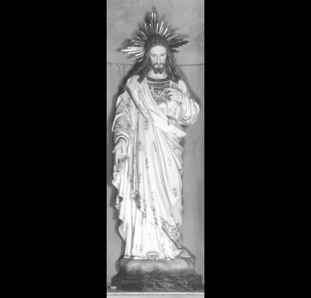 Sacro Cuore di Gesù (statua) - manifattura feltrina (sec. XX)