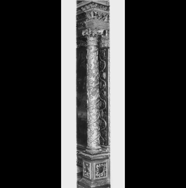 colonna di Antonio Da Cursio - ambito veneto (sec. XVII)