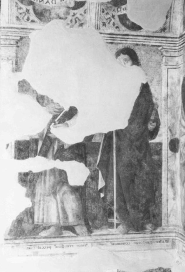 San Matteo; Santo Simone (dipinto) - ambito veneto (primo quarto sec. XVI)