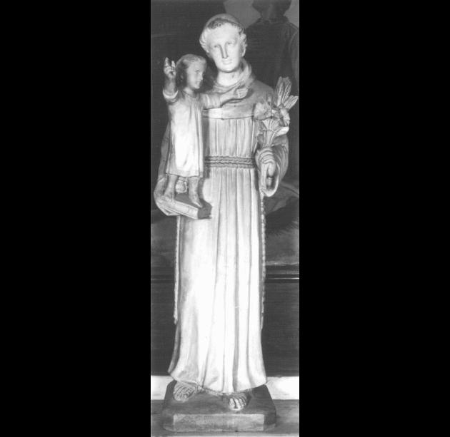 Sant'Antonio di Padova (statua) - ambito veneto (sec. XX)