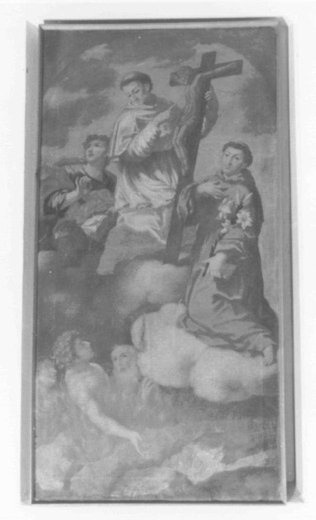 Santi ed anime del purgatorio (dipinto) di Turro Girolamo (attribuito) (sec. XVIII)