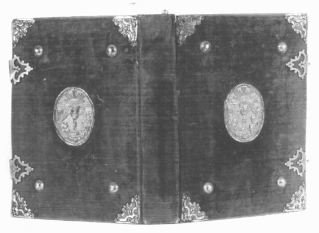 coperta di libro liturgico - ambito veneto (sec. XVIII)