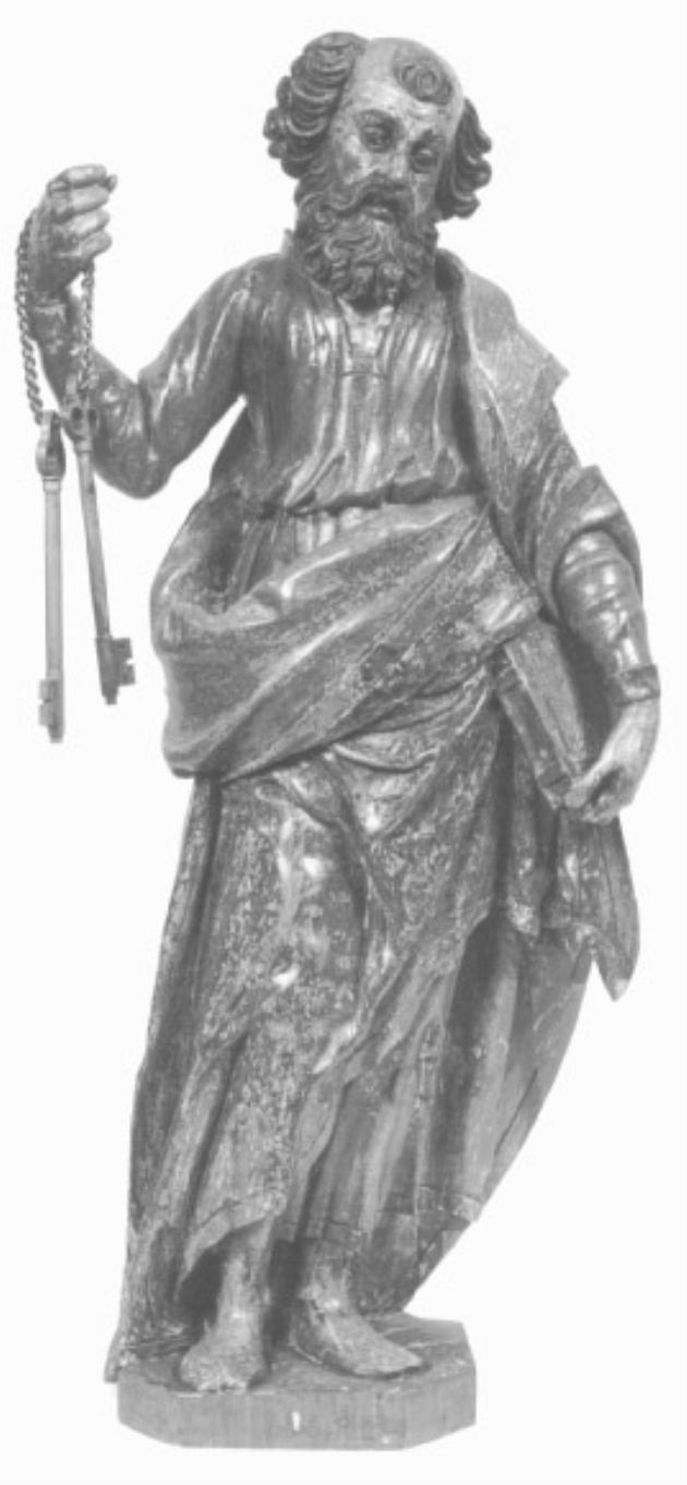 San Pietro (statua) - ambito altoatesino (sec. XVI)