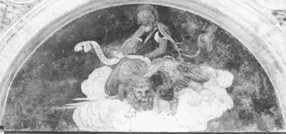 San Marco Evangelista (dipinto) di Amalteo Pomponio (bottega) - ambito veneto (prima metà sec. XVI)