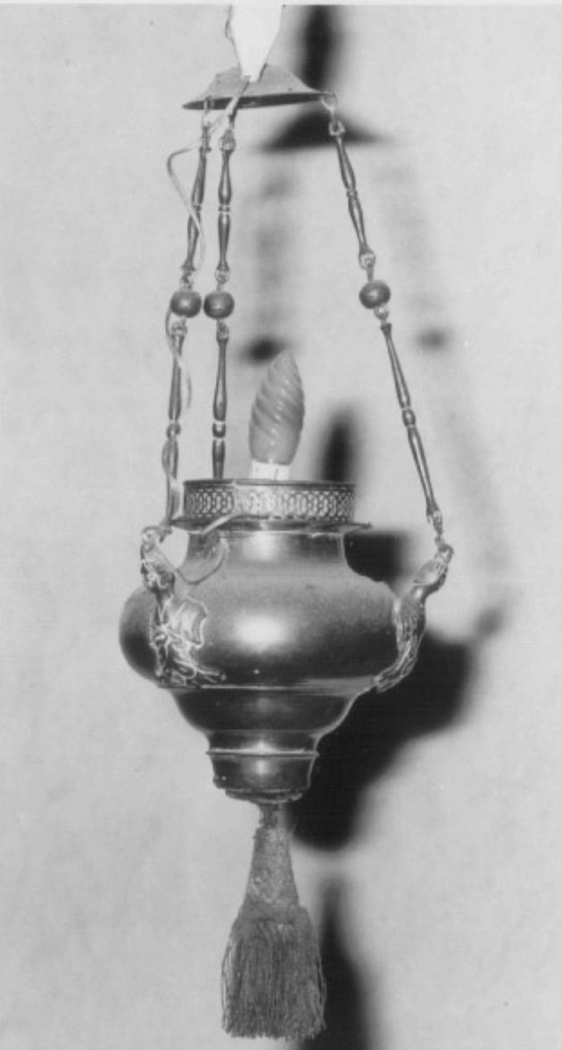 lampada pensile - ambito veneto (sec. XVII)