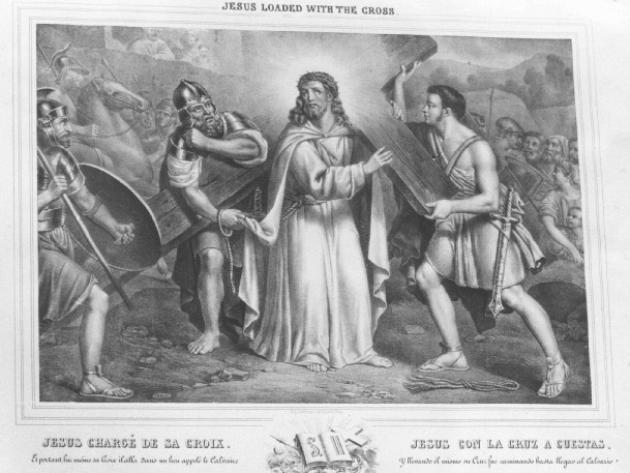 Via Crucis (stampa) - ambito francese (seconda metà sec. XIX)