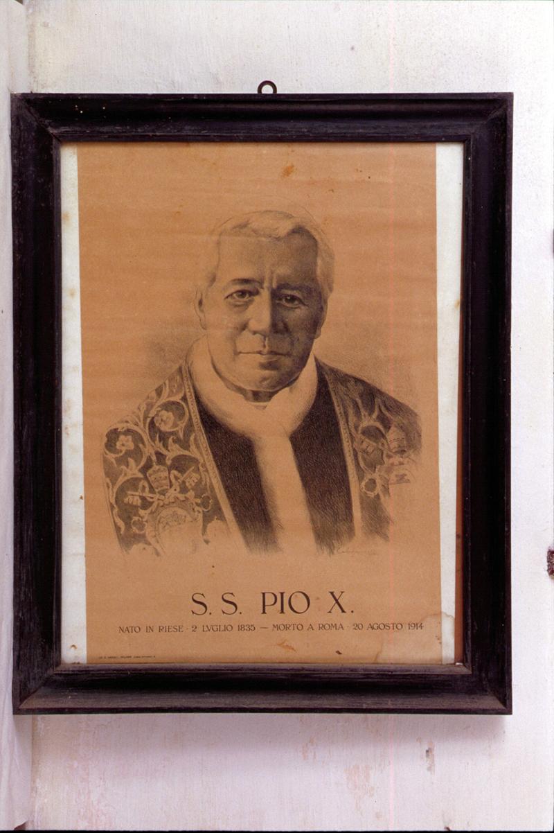 papa Pio X (stampa) - ambito veneto (prima metà sec. XX)