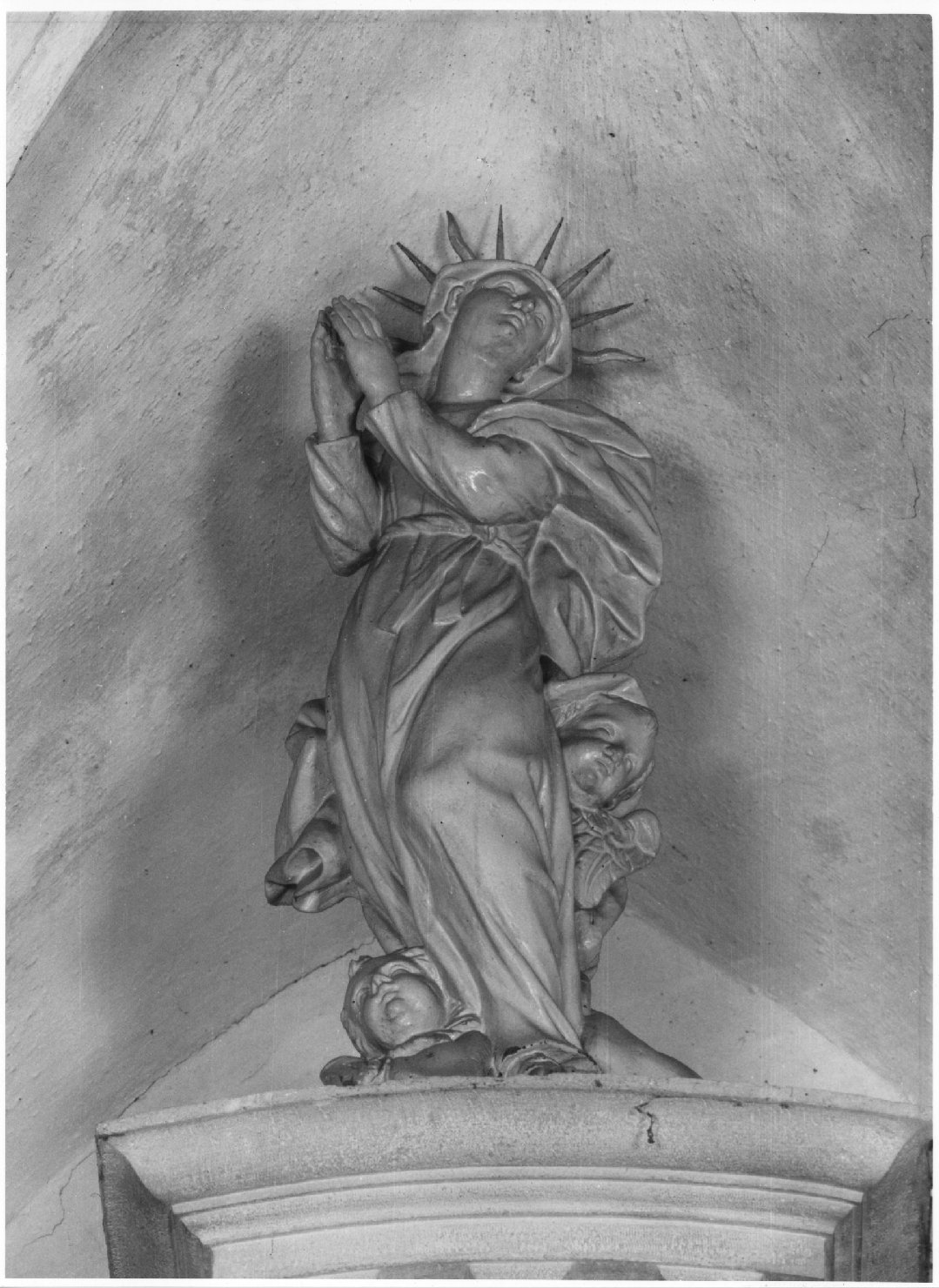 Madonna Assunta (statua) - ambito veneto (sec. XVII)