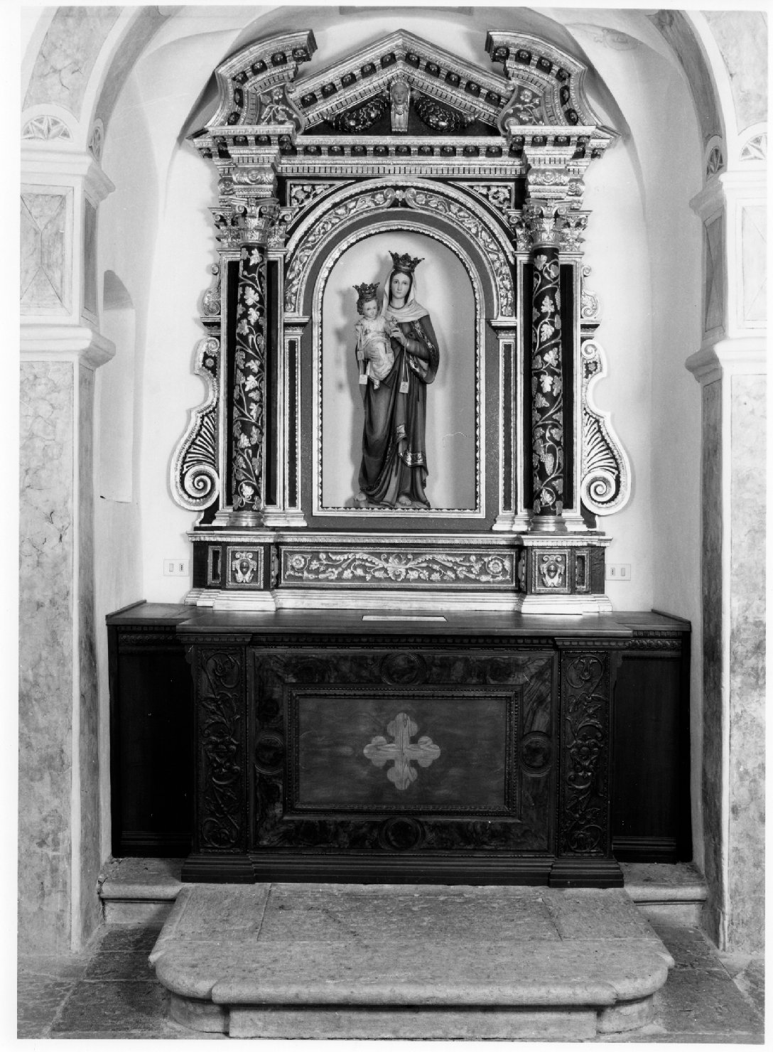 altare maggiore - ambito bellunese (sec. XVII)