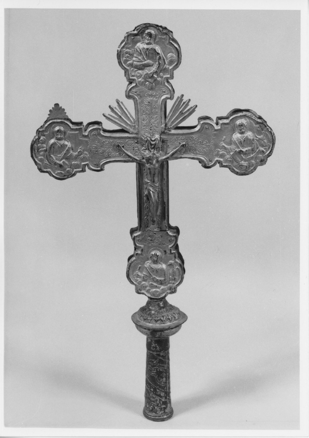 croce processionale - ambito veneto (sec. XVII)
