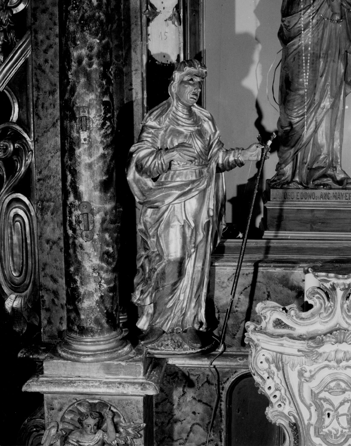 Sant'Anna (statua) - ambito veneto (sec. XVIII)