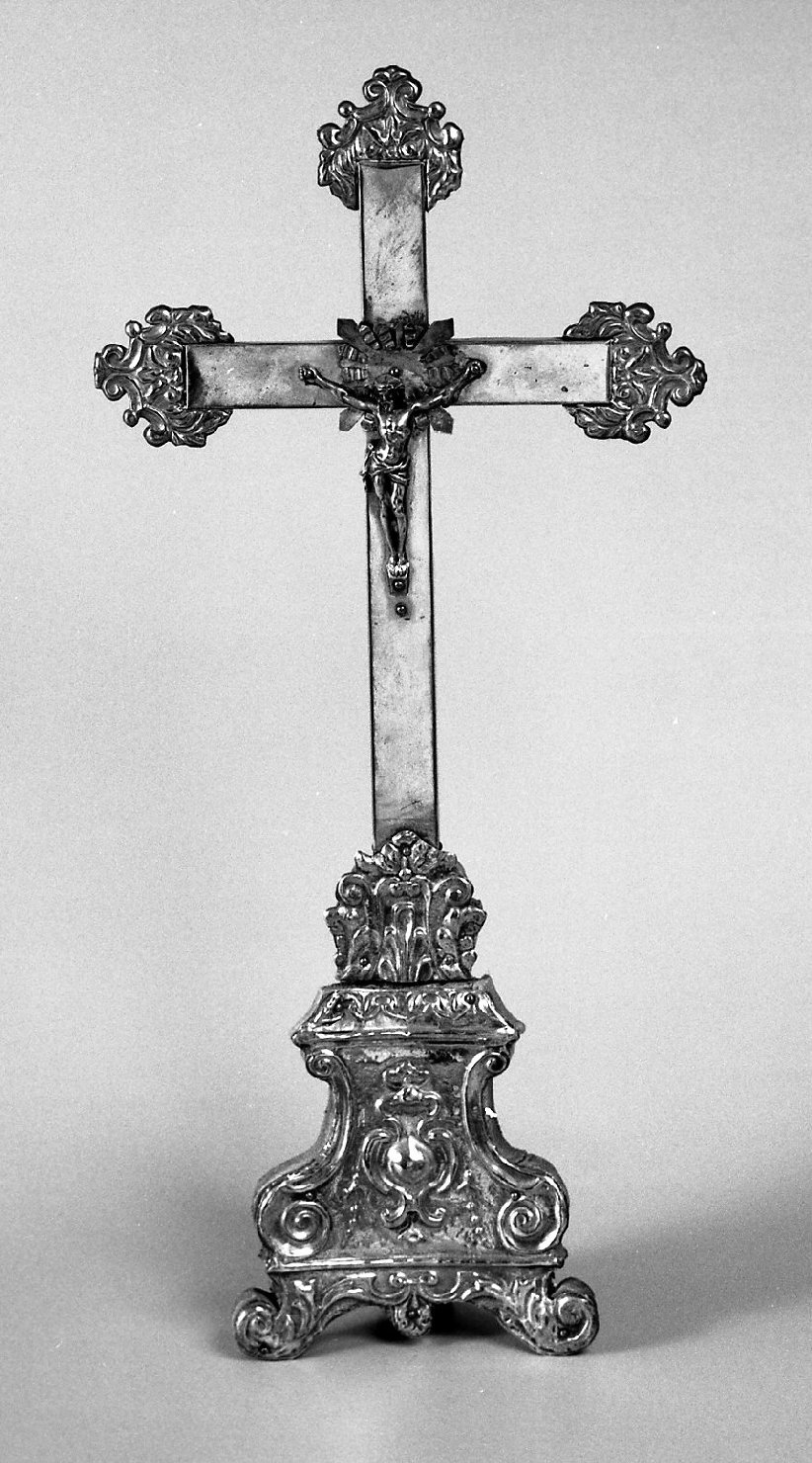 croce da tavolo - ambito veneto (sec. XVIII)